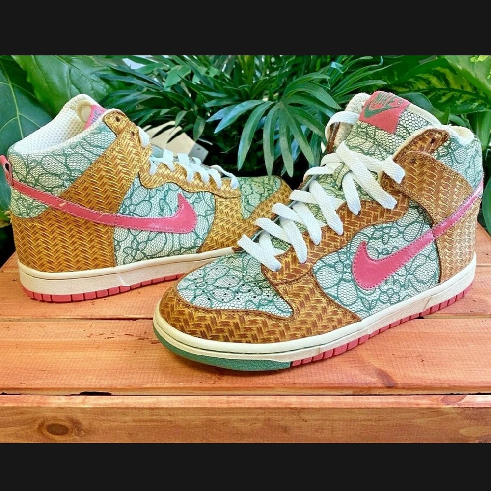Nike Dunk High Nori Desert Bloom, Women's 7 Style: 314385 361